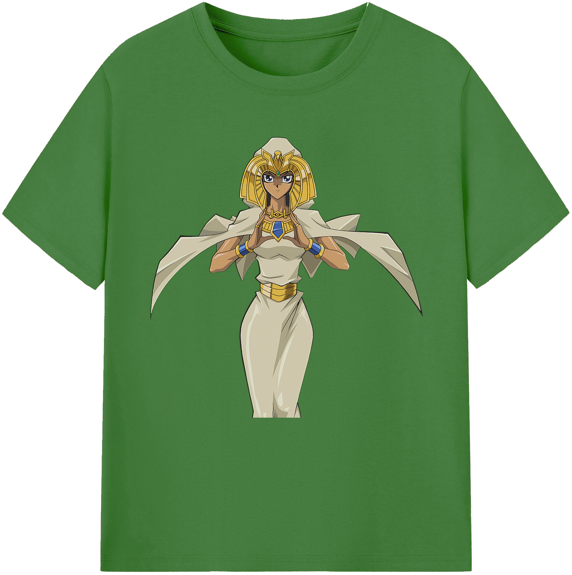 （画像用） 遊☆戯☆王 Yu-Gi-Oh! レディースカジュアルプリントTシャツ（綿100％）